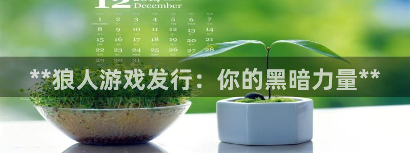 新宝gg游戏首页：**狼人游戏发行：你的黑暗力量**