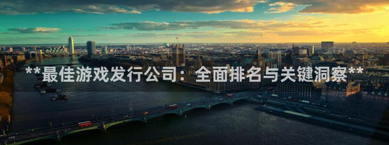 新宝gg登录入口：**最佳游戏发行公司：全面排名与关键洞察**