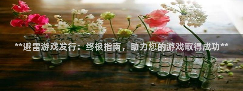 新宝gg创造奇迹登录：**避雷游戏发行：终极指南，助力您的游戏取得成功**