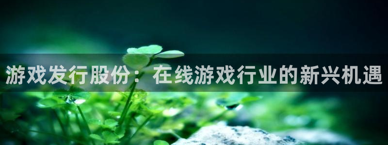 新宝gg平台—创造奇迹赌博：游戏发行股份：在线游戏行业的新兴机遇