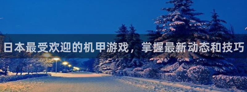 新宝gg6 创造奇迹：日本最受欢迎的机甲游戏，掌握最新动态和技巧