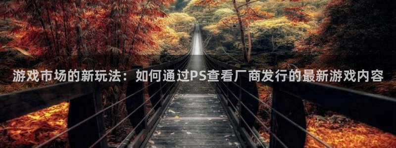 新宝gg创造奇迹登录入口网址：游戏市场的新玩法：如何通过PS查看厂商发行的最新游戏内容
